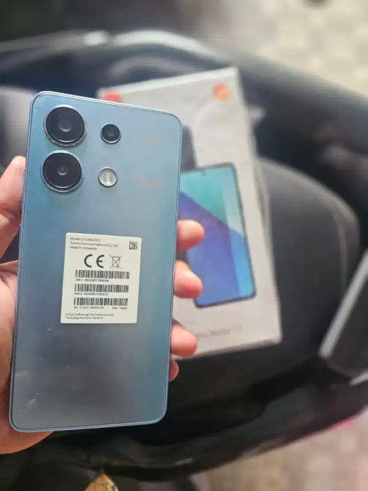 Xiaomi Note 13 NFC 8+4/256 resmi mlus lngkp ori no minus bs tker tambh