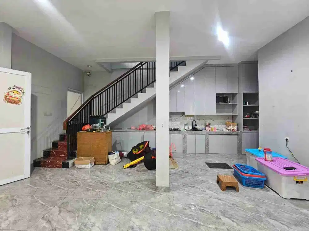 DIJUAL CEPAT MURAH RUMAH LUAS 158M2 LEBAR 6 NGANTONG DI CLUSTER BANJAR WIJAYA