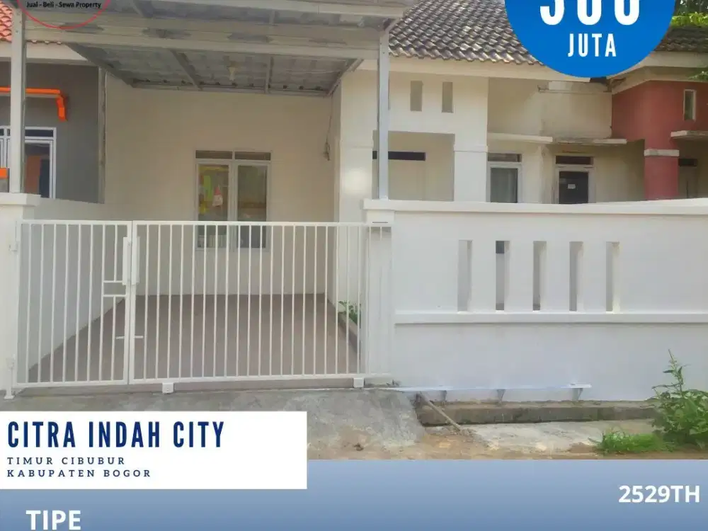 Dijual Rumah Dua Lantai Siap Huni Di Lingkungan Asri Bebas Banjir