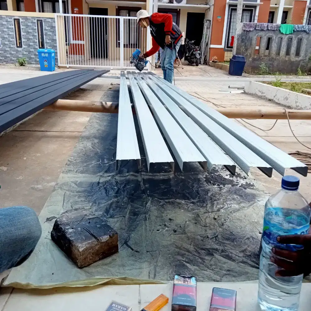 Atap bocor kanopi atap bajarigan terpasang dll bergaransi