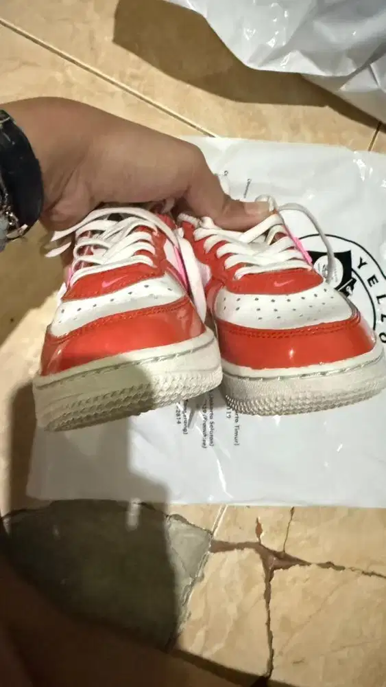 NIKE AIR FORCE 1 LOW GS VALENTINE DAY (100% ORIGINAL)