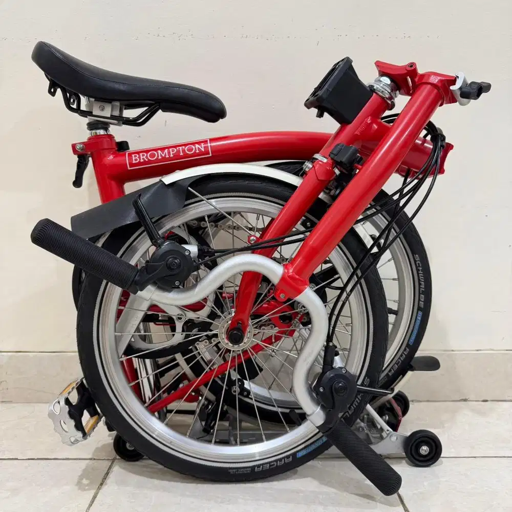 BROMPTON M6R RED ROCKET 2019 - LIKE NEW