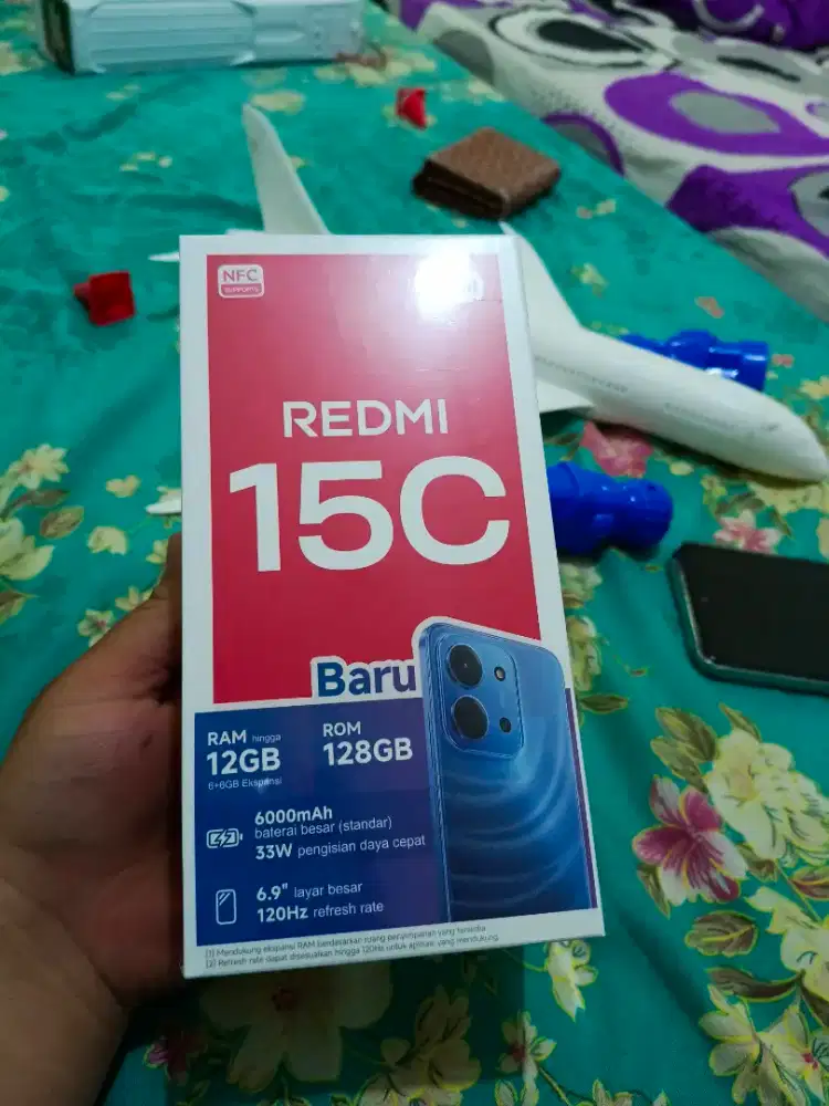 REDMI 15C SEGEL 6/128