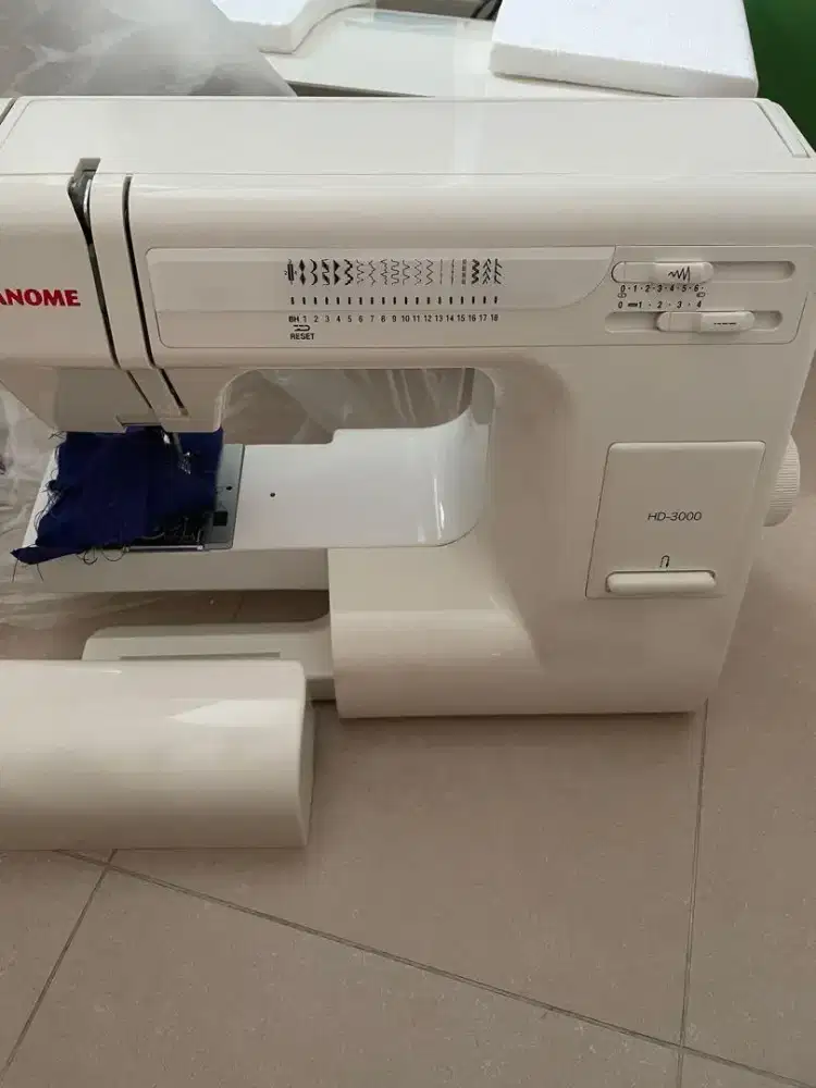 Janome HD-3000 Mesin Jahit Sewing Machine Taylor Elektrik