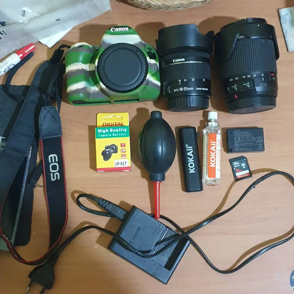 Pakét kaméra super lengkap, MASIH SEMPURNA.