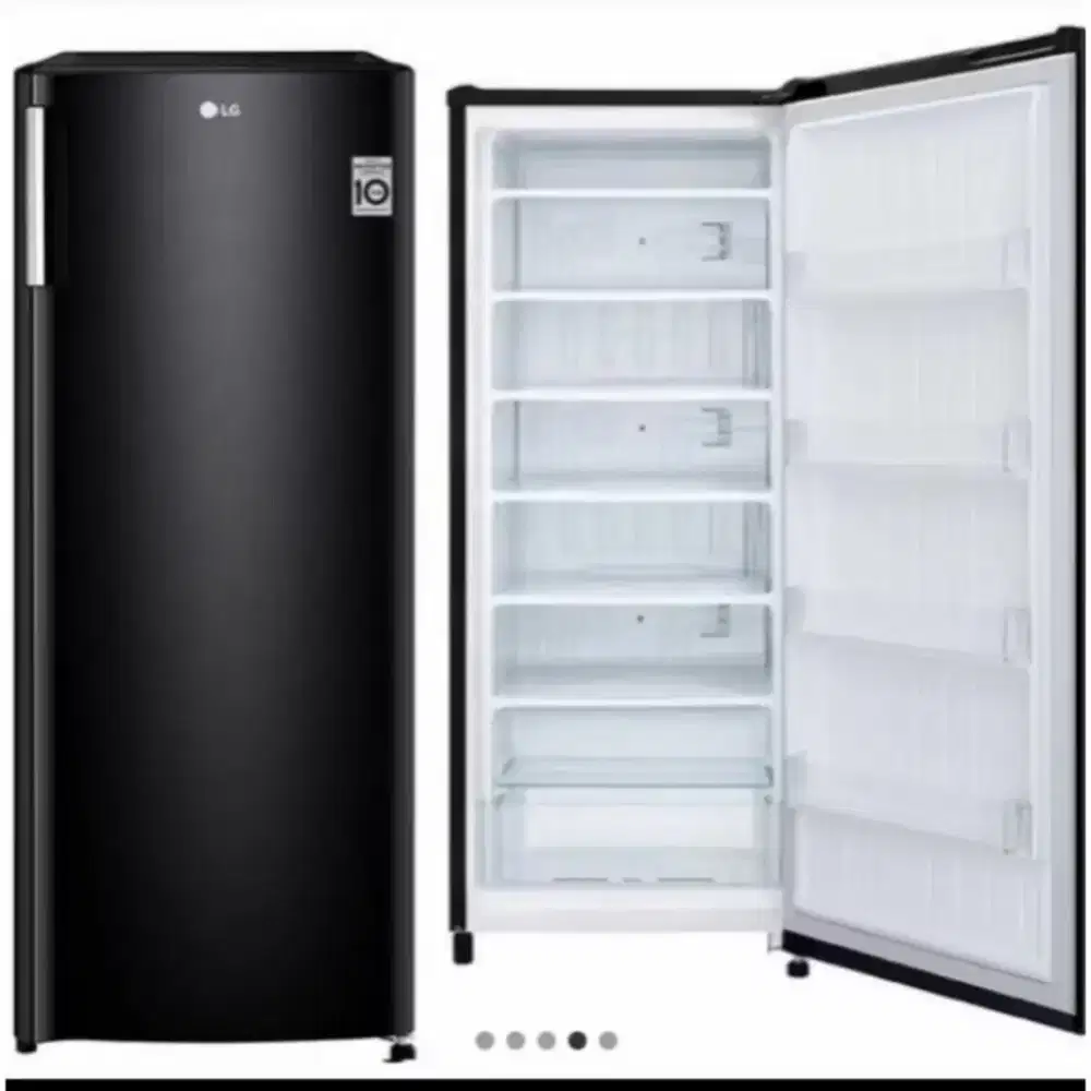 Jual kulkas freezer Lg 6 rak kondisi normal