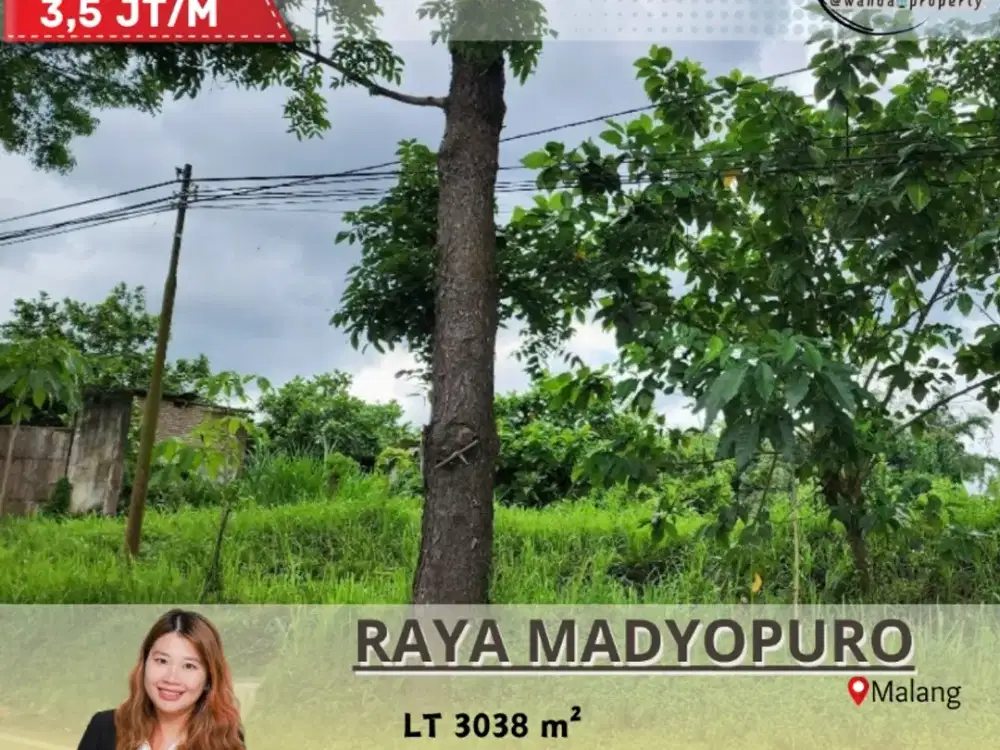Dijual Cepat Tanah Strategis Dekat Tol Malang