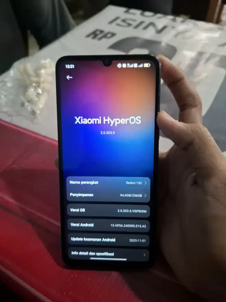 jual redmi 13c 8/256 nfc