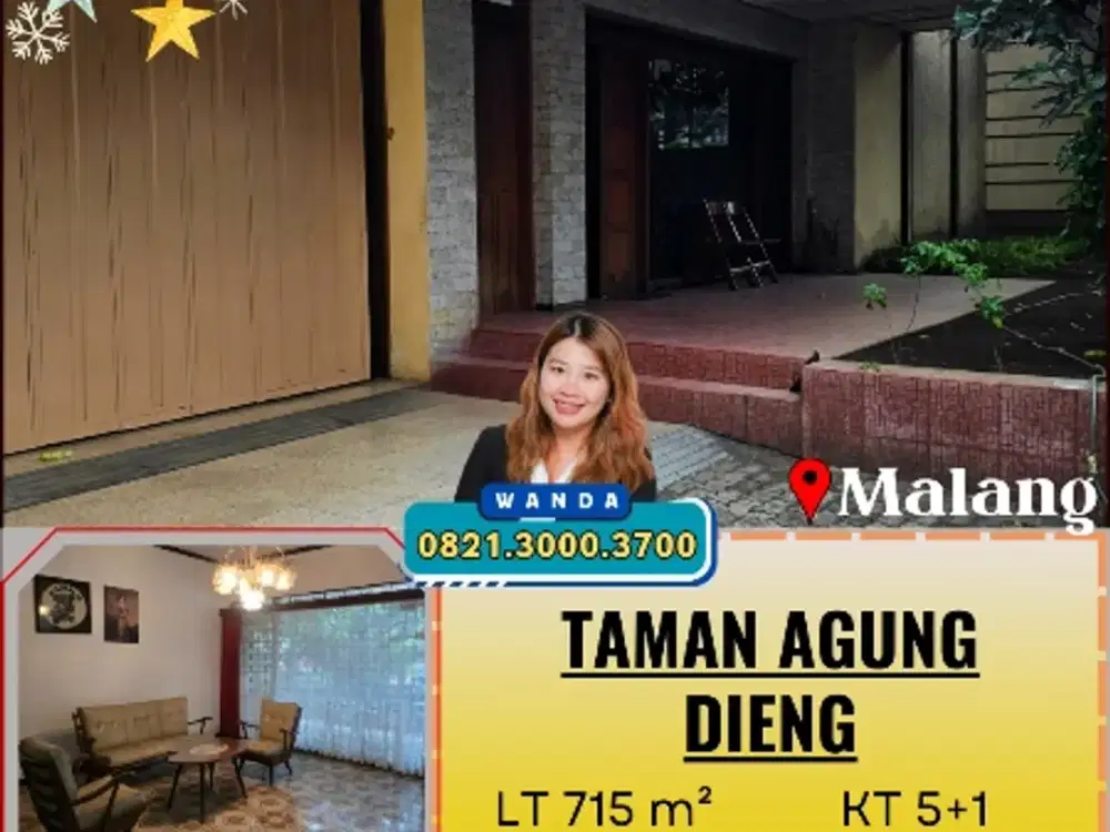 Dijual Rumah Strategis Dekat Kampus Kota Malang