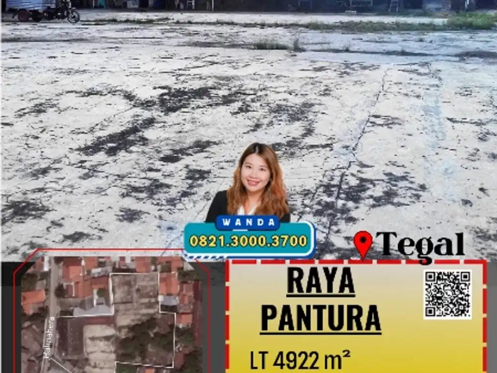 Dijual dan Disewakan Cepat Tanah Strategis Jalur Pantura Tegal