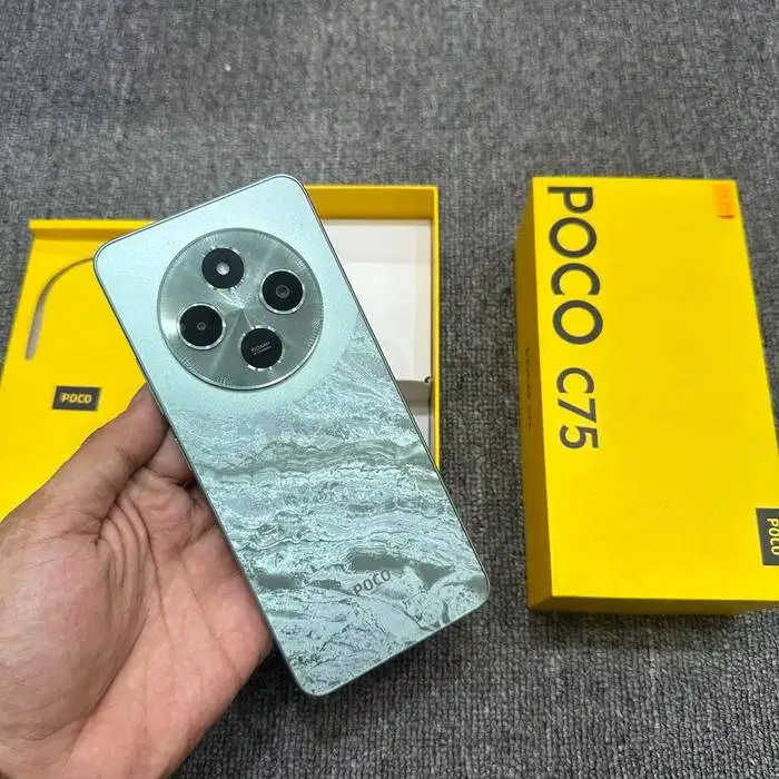 Jual Poco C75 Ram 6/128 Fullset Mulus No Minus Baterai Awet