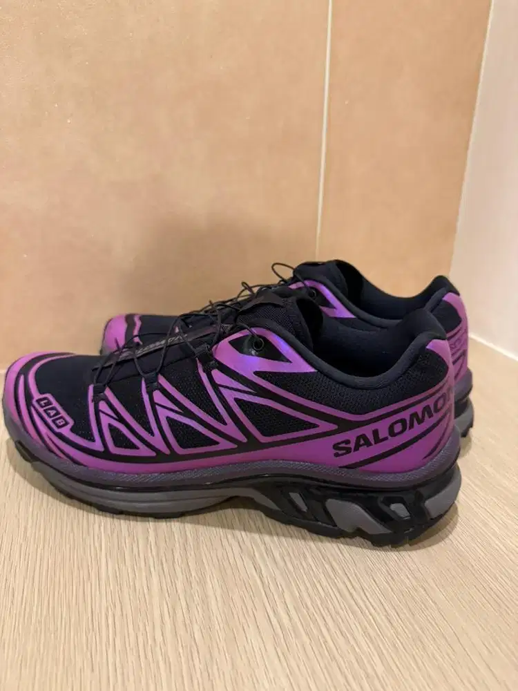 Salomon XT-6 Iridescent Black Hollyhock
