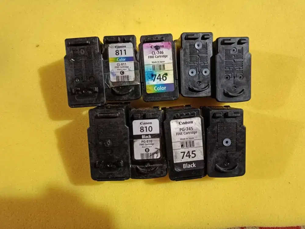 Cartridge Canon Hitam Dan Warna