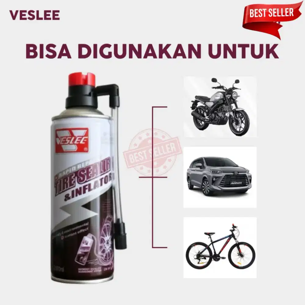 Cairan Tambal Ban Darurat Motor dan Mobil