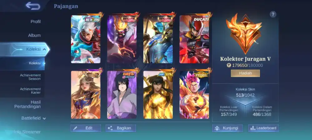 Akun Ganteng MLBB Mobile legends