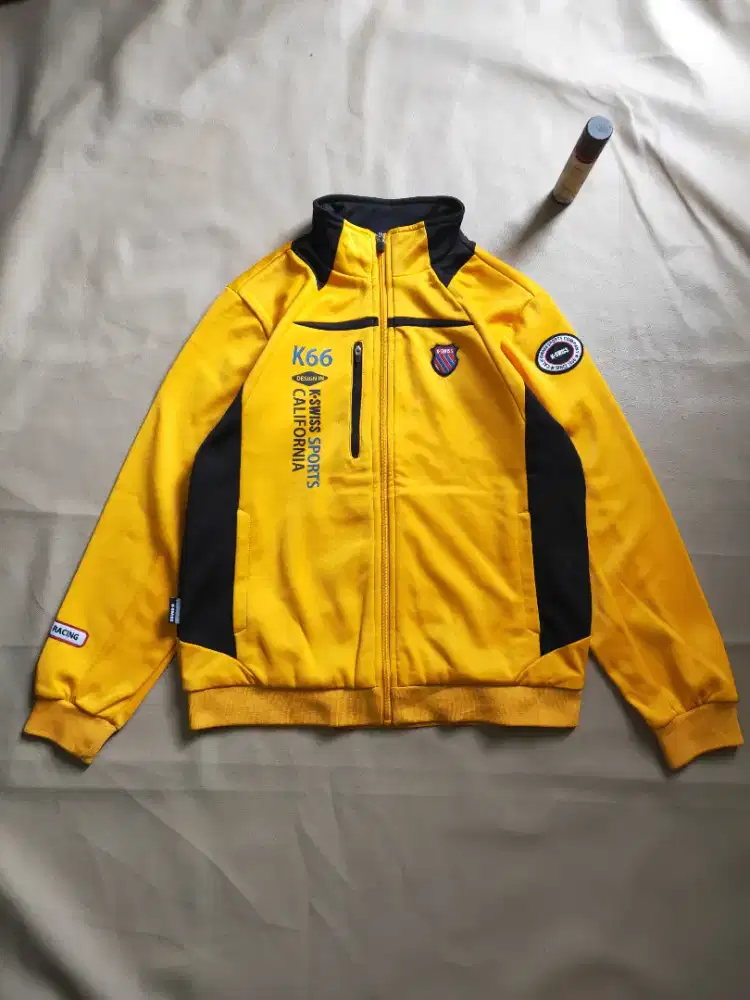 jaket tracktop windbreaker K-Swiss pro racing