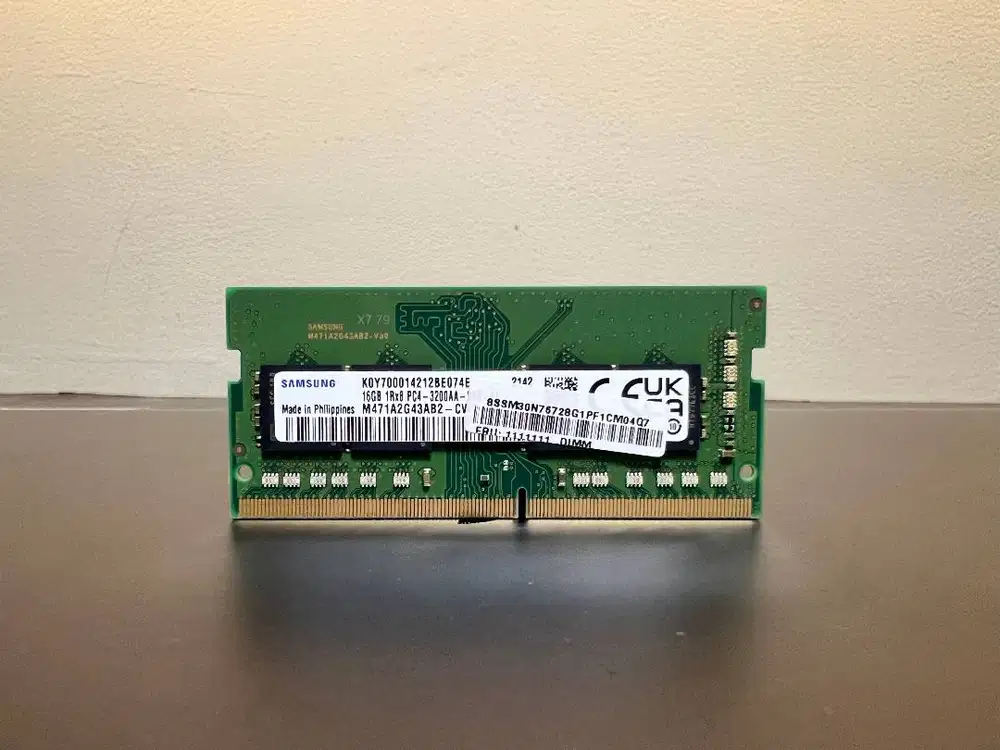 RAM Laptop Samsung DDR4 16GB 3200 MHz SODIMM