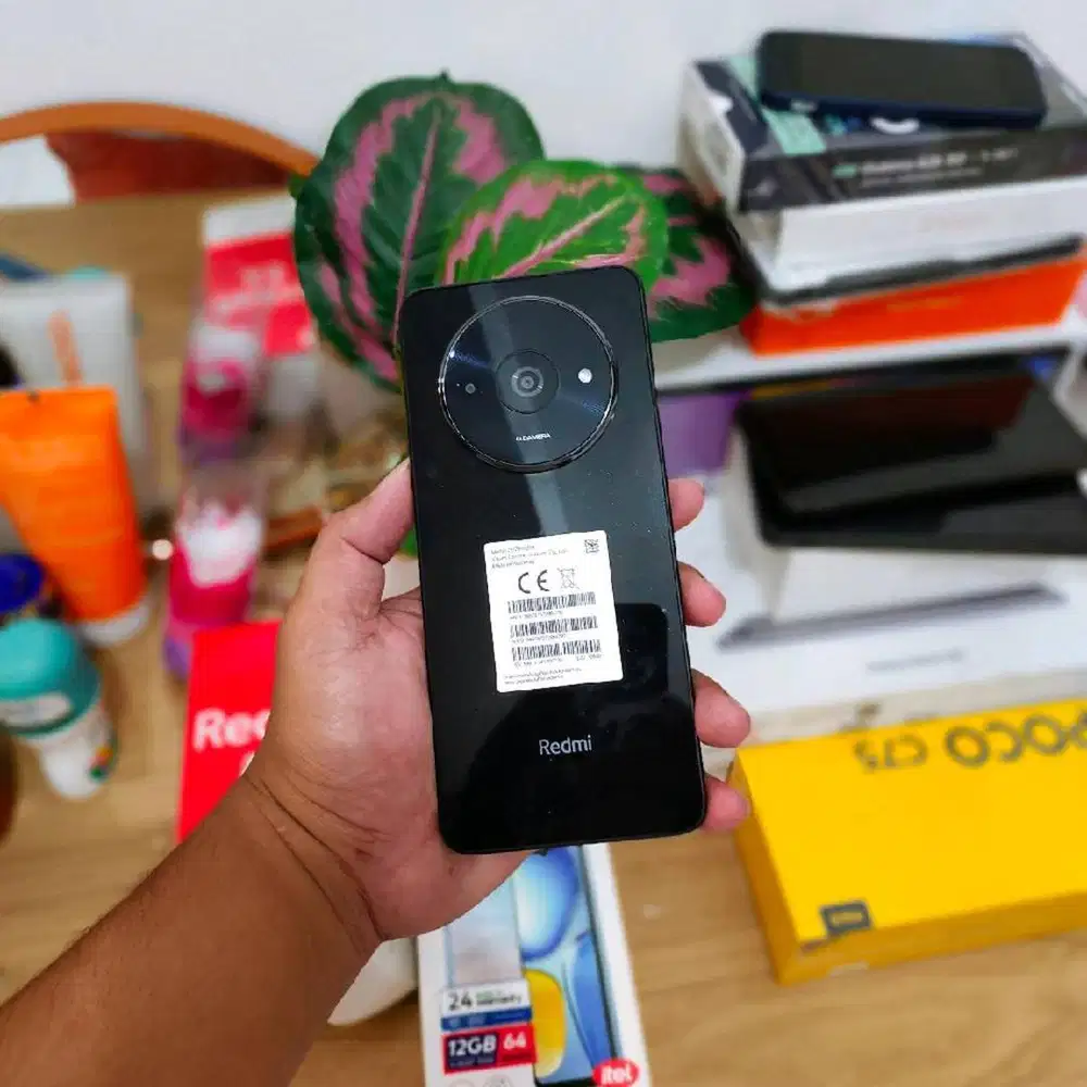 Jual Redmi A3 Ram 4/128 Fullset Mulus No Minus Baterai Awet