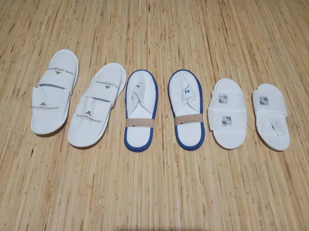 Sale!!! Borongan 6 Pasang Sandal Hotel