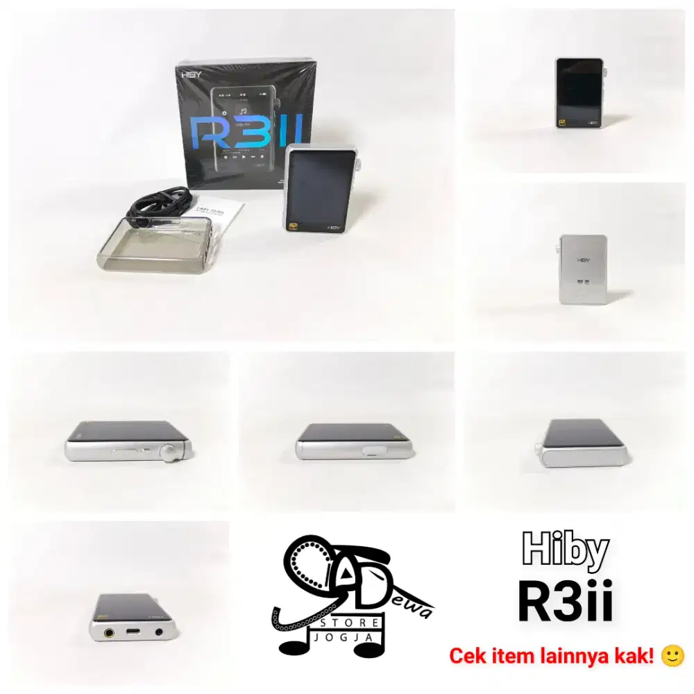 HIBY R3II R3 II DAP GEN 2 HIRES DIGITAL AUDIO PLAYER MP3 DSD FLAC WAV