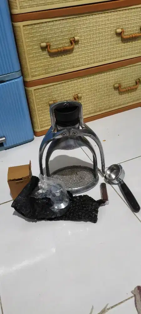 Mesin Alat Kopi Manual Brew Espresso Rokpresso Rok Presso Siap Pakai