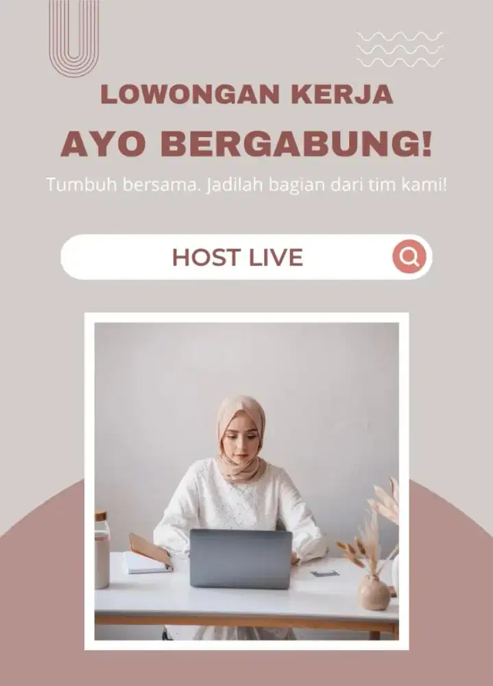 Lowongan kerja host live shopee