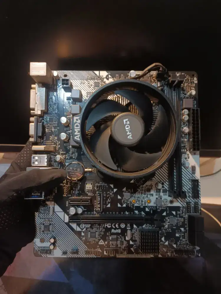 Ryzen 3 3200g with ASRock A320m HDV