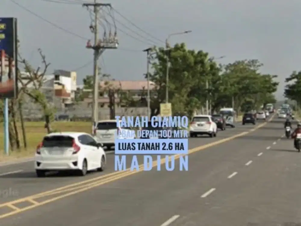 [AD], Dijual Tanah LD 100 mtr, Dpn Gerbang TOL Dumpil MADIUN, Lokasi Mantap