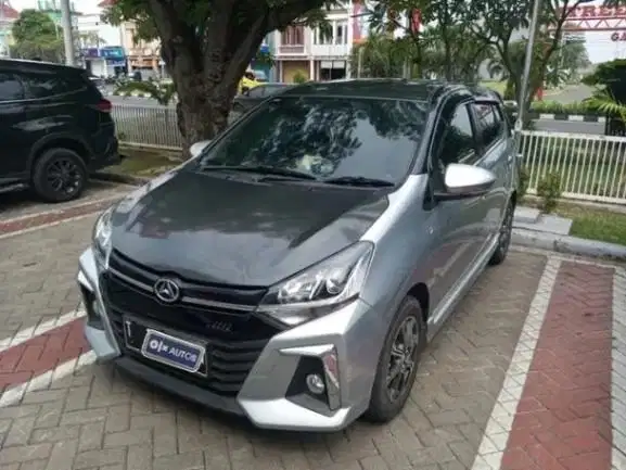 TDP Rendah -  Daihatsu Ayla 1.2 R Bensin AT 2022 Silver HQ