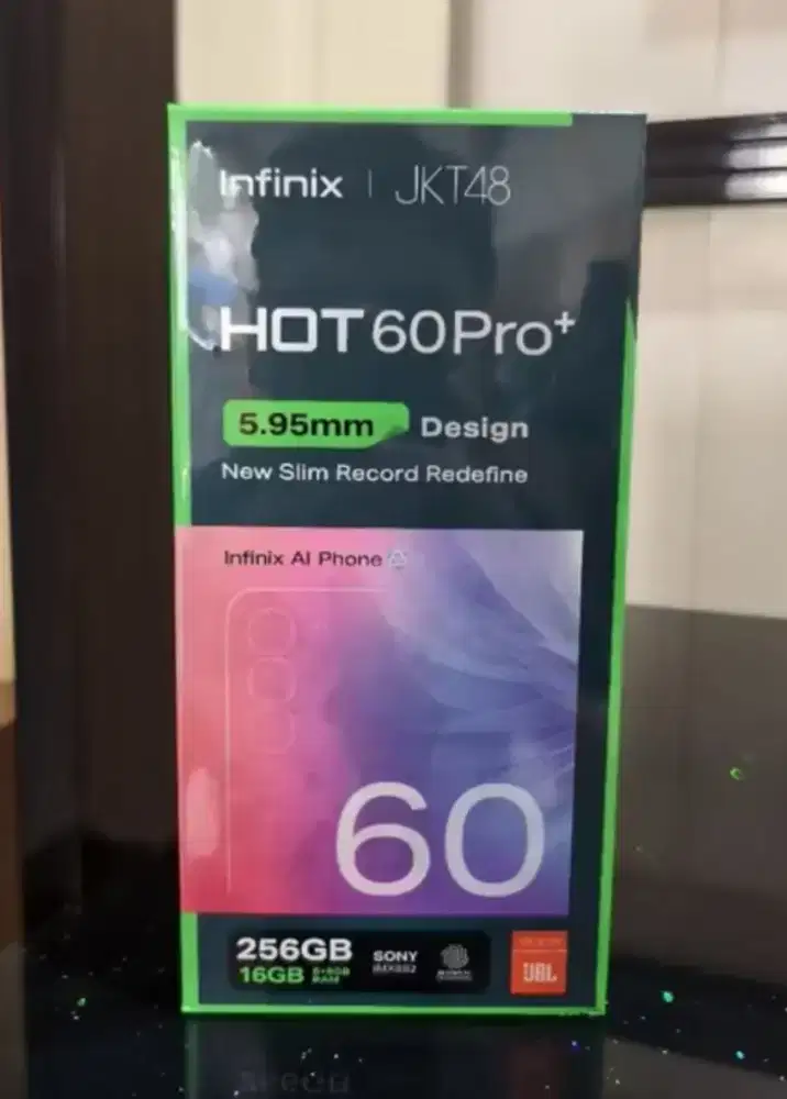 INFINIX HOT 60 PRO PLUS 16GB/256GB, Garansi Resmi, Black Grey!