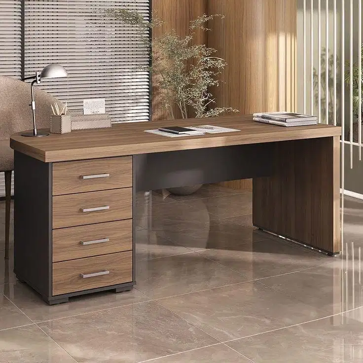 Meja nakas kerja/kantor kayu jati ukuran 170x70x75x3cm