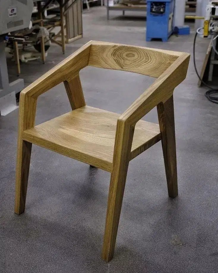 Kursi kayu jati minimalis ukuran 40x40cm