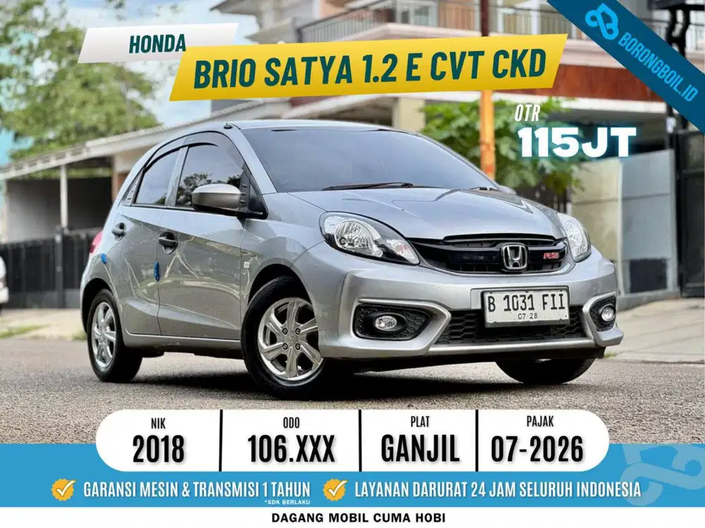 Brio e cvt 2018