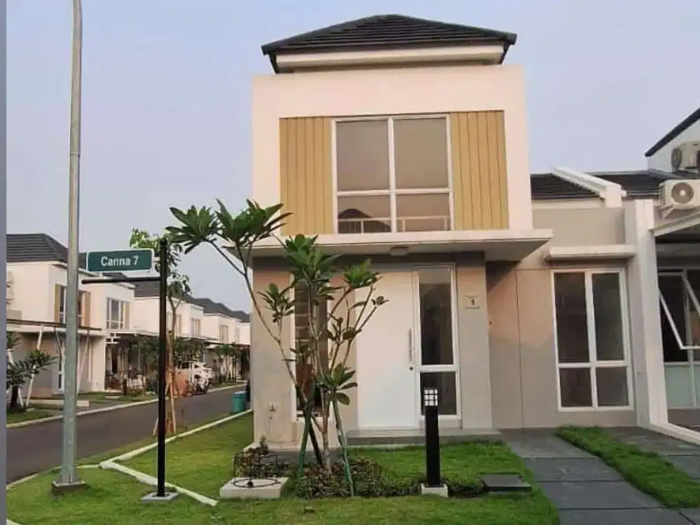 Rumah Cantik di Cluster Canna Hoek, Paramount Petals - Tangerang