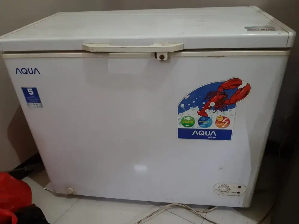 Fbox aqua 220 liter normal beku siap pakai