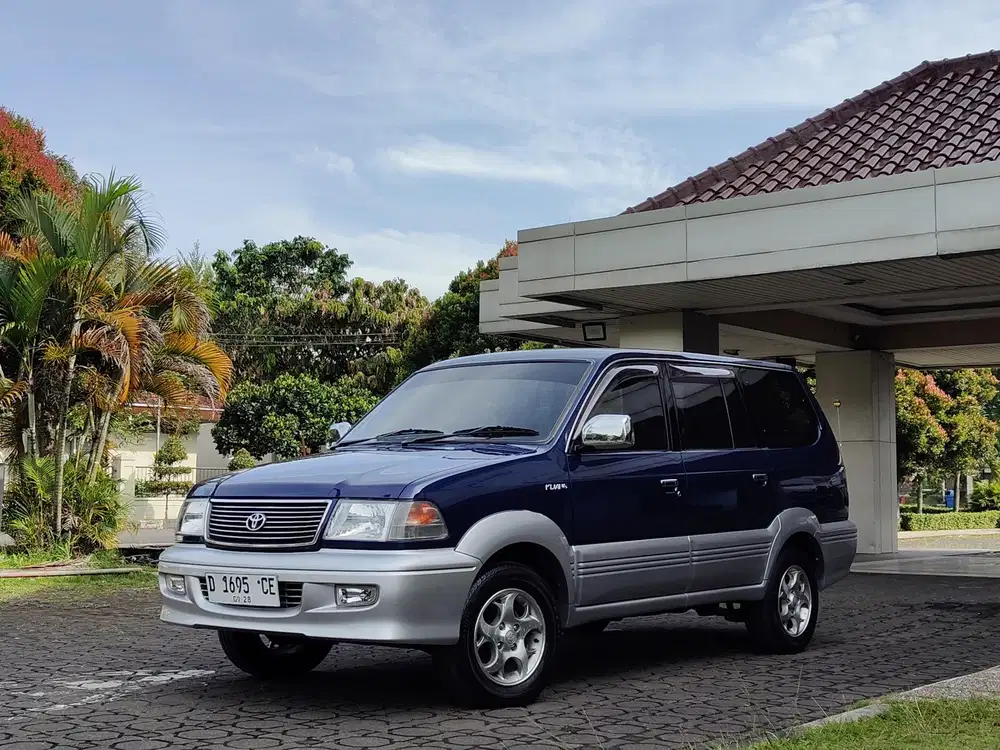 Kijang Krista Bensin 2001 Km55rb Original Antik Biru