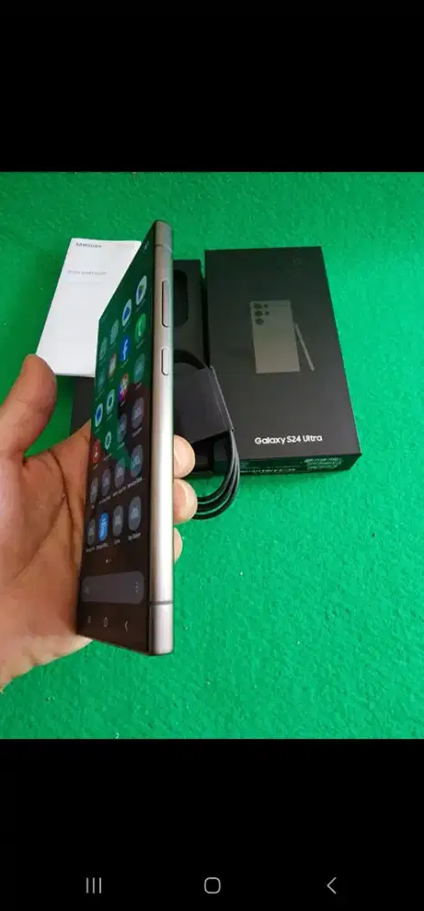 SAMSUNG S24 ULTRA RAM 12/256GB ORIGINAL SEIN MULUS FULLSHET