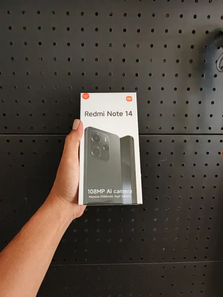 Berminat silahkan WA Xiaomi Redmi Note 14 8/256 Garansi resmi 15bln