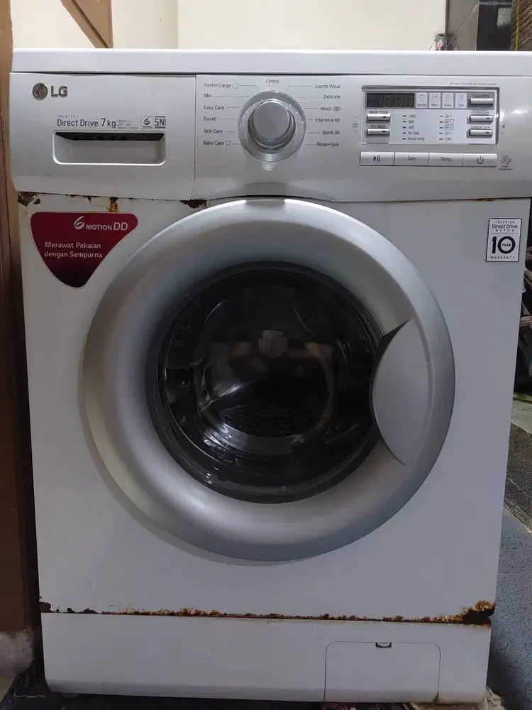 Mesin Cuci LG Inverter 7kg Pintu Depan