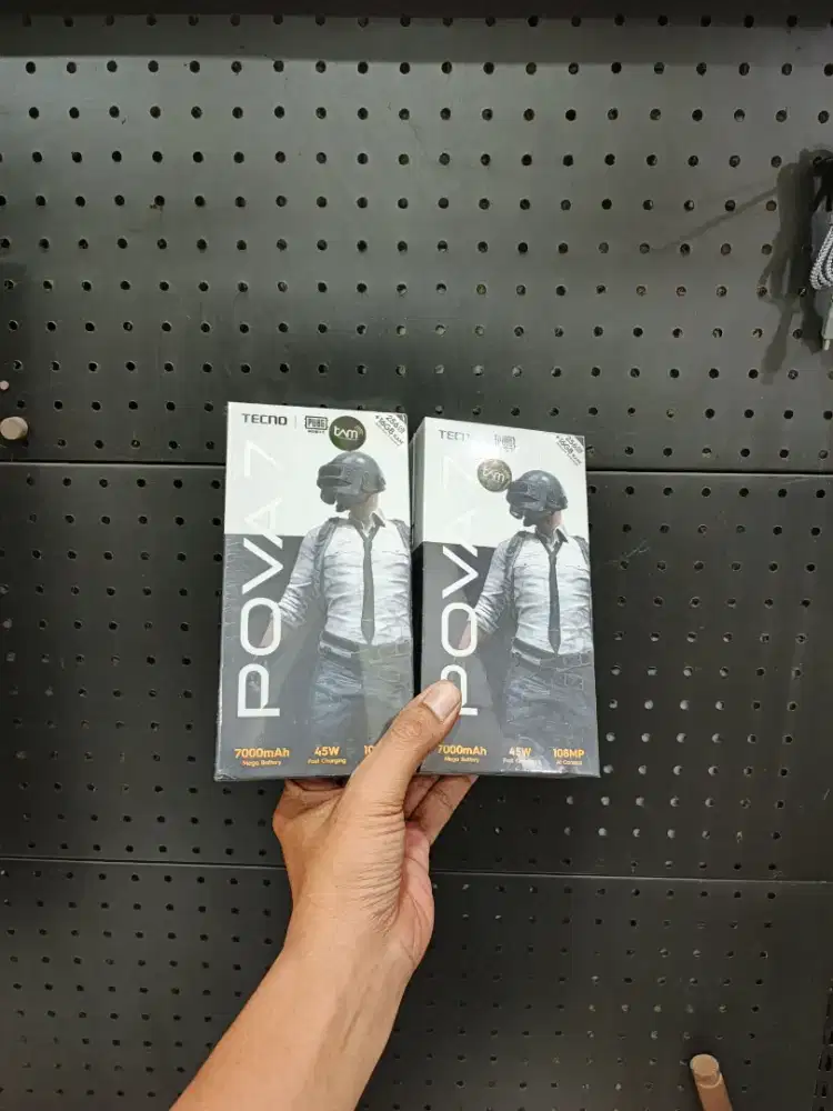 Berminat silahkan WA Tecno Pova 7 8+8/256 Garansi resmi 13bln