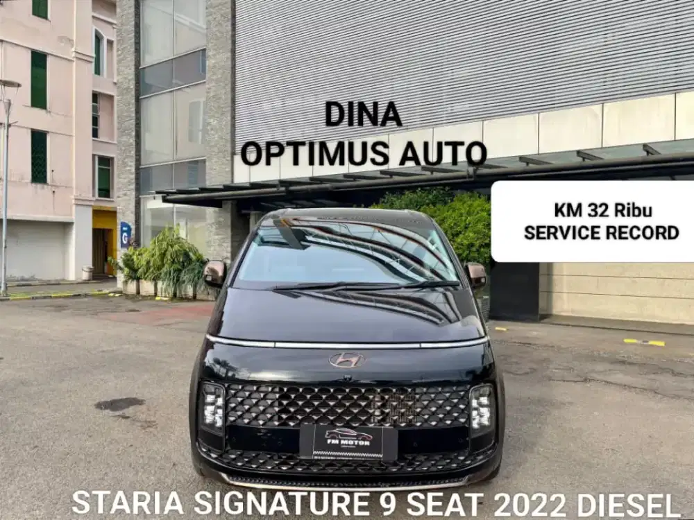 Hyundai STARIA Signature Diesel 9 Seat 2022 AT 2.2, KM 32Ribu