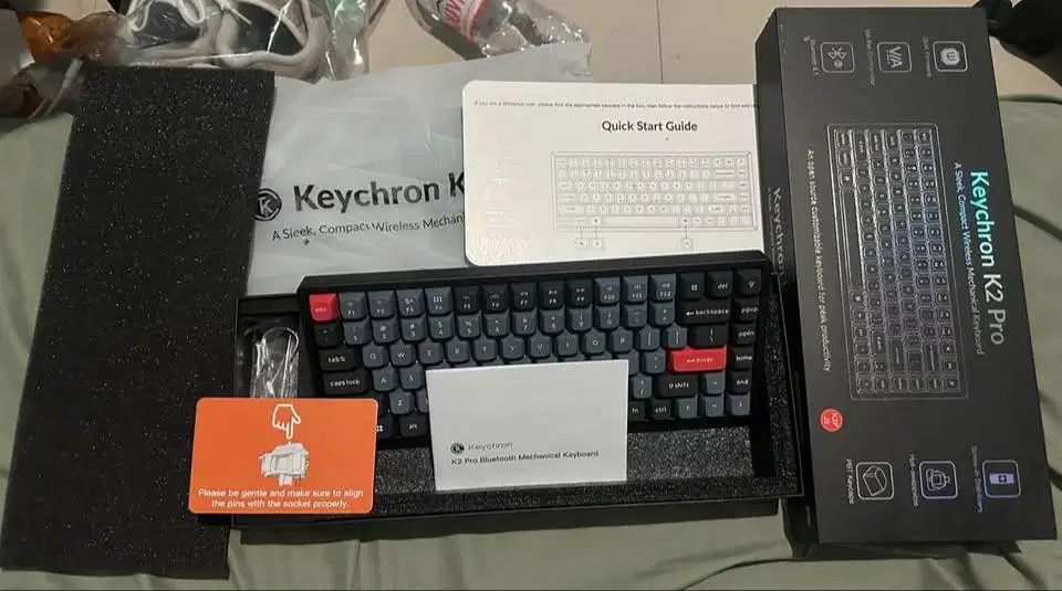 KEYCHRON K2 pro blue switch