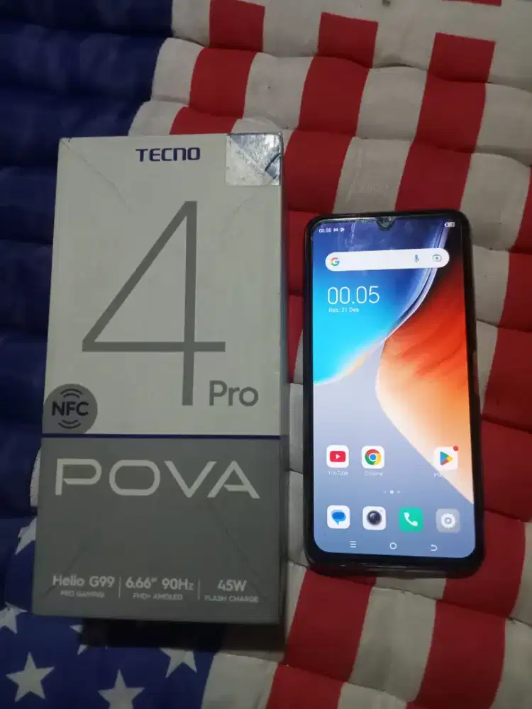 Tecno Pova4Pro Ram 8+5/128 Dosbook