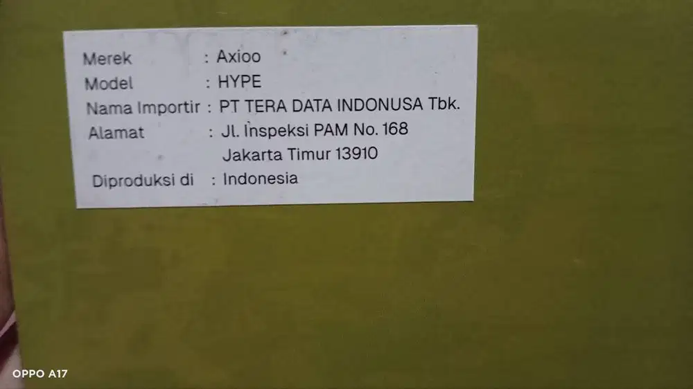 Axioo hype 5 X JKT48