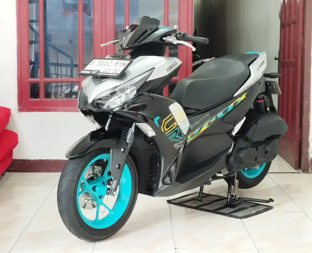 B-Bekasi! Yamaha Aerox 155 Connected Th. 2025 Gress Istimewa Nik 2024