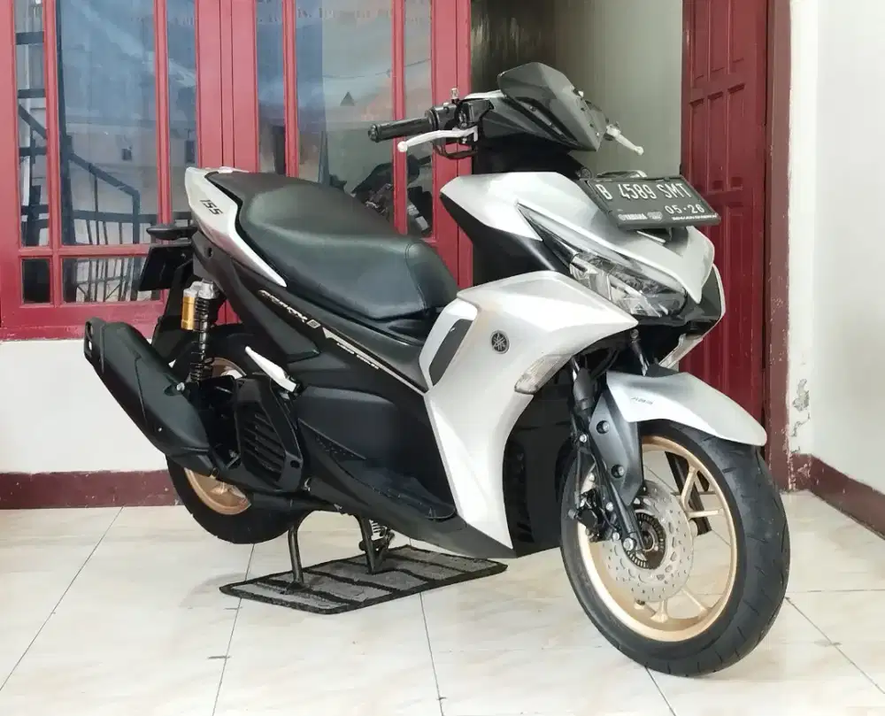 Keyless ABS! Yamaha Aerox 155 Connected S Th. 2021 B-DKI Pajak Panjang