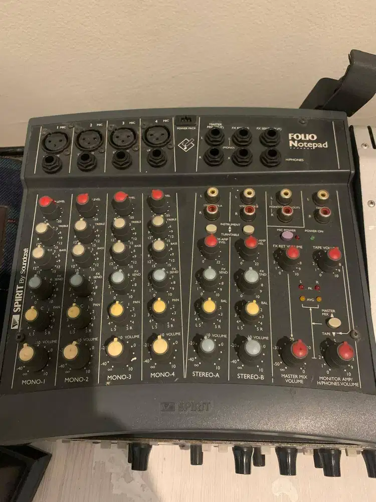 Soundcraft Folio Notepad bukan Yamaha Ashley