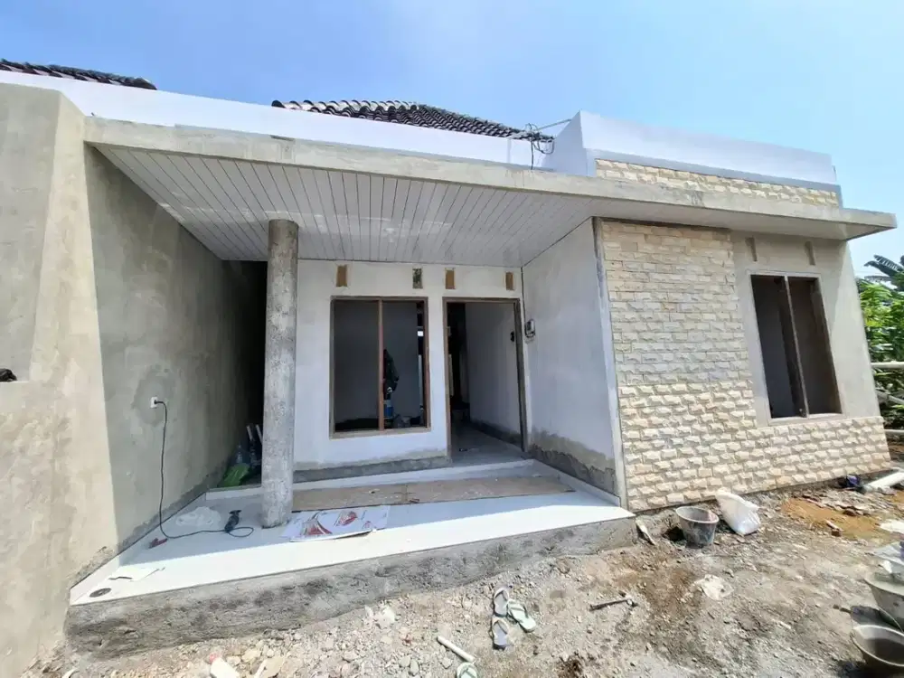 Rumah Proses Bangun Dalam Cluster Nyaman Akses Cepat RS Pasar & Sekolah di Sleman