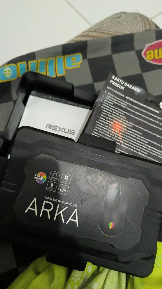 Mouse Rexus Gaming Wireless