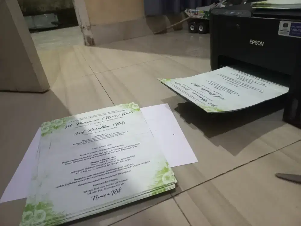 Cetak Undangan Pernikahan